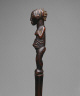 Zaire, Luba / Staff with Standing Female Figure / 19th-20th century