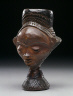 Zaire, Pende / Cup in Form of Head / 19th-20th century