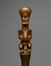 Zaire, Songe / Staff with Standing Male Figure / 19th-20th century