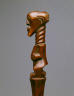 Zaire, Songe / Staff with Standing Male Figure / 19th-20th century