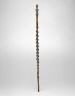 Zaire, Kongo / Staff with Figure and Snakes / 19th-20th century