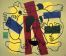 Fernand Leger / The Divers (Red and Black) / 1942