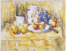 Paul Cezanne / Still Life with Apples on a Sideboard / 1900-1906