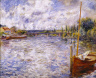 Pierre-Auguste Renoir / The Seine at Chatou / 1874