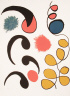 Pierre Alechinsky / Formes de l'écriture (tirée de l'album «Alechinsky, Calder, Miro, Riopelle», 1976) / 1976