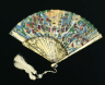 Unknown / SILK FAN AND ITS BOX / 1850 - 1860