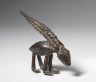 Africa, Ghana, Asante, 19th century / Weight for Measuring Gold (mmramoo):  Antelope / 1800s