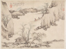 Zha Shibiao / Landscape Album in Various Styles: Boating in Spring Water / 1684