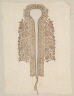 Turkey, 19th century / Fragment of a Shirt Front / 19th Century