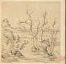 Chen Hongshou / Paintings after Ancient Masters: Landscape in the Style of Ni Tsan / 1598-1652