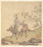 Chen Hongshou / Paintings after Ancient Masters: Lao-tzu Riding an Ox / 1598-1652