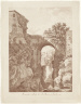 Albert Christoph Dies / Cascata e Ponte di St. Rocco a Tivoli / 1795