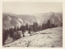 Carleton E. Watkins / The Domes, from the Sentinel Domes, Yosemite / c. 1865-66