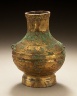 China / Miniature Jar (Hu) with Horizontal Bands / Western Han dynasty, 206 B.C.-A.D. 25