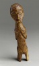 Africa, Democratic Republic of the Congo / Carved Figure with Two Faces / 20th century