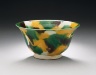 China, Jiangxi Province, Jingdezhen / Bowl (Wan) with Polychrome Splashes / Qing dynasty, Kangxi period, 1662-1772