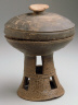 Korea / Lidded Bowl on High  Foot / 5th-6th century