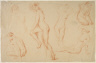 Charles Chaplin / Six Studies of a Female  Nude / 19th  century