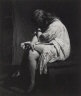 Wayne R. Lazorik / Untitled (seated woman) / 20th  century