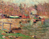 Ernest Lawson / Harlem River Scene / 20th  century