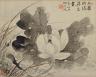 Taki Katei / Lotus in Bloom / 19th  century