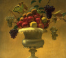 Antoine Plamondon / Still-life with Apples and Grapes / c. 1870