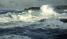 Frederick J. Waugh / Southwesterly Gale, St. Ives / 1907