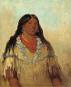 George Catlin / Tchow-ee-pút-o-kaw, a Woman / 1834