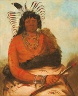 George Catlin / Háh-nee, The Beaver, a Warrior / 1834