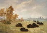 George Catlin / Stalking Buffalo, Arkansas / 1846-1848