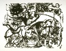 Jackson Pollock / Untitled (based on painting number 7), from a set of six screenprints after paintings by the artist / 1951