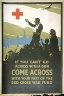 C.W. Love / If You Can't Go Across with a Gun - World War I Poster / circa 1917 - 1918