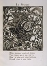 Raoul Dufy / "La Souris"  in the book Le Bestiaire ou cortège d'Orphée by Guillaume Apollinaire (Paris: Deplanche, Éditeur d'Art, 1911). / 1911