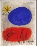 Joán Miró / Untitled Abstract Illustration, pg. 45,  in the book Bagatelles végétales by  Michel Leiris (Paris: Aubier, 1956) / 1956