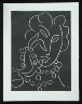 Henri Matisse / Untitled, V, (from the suite) in the book Pasiphaé: Chant de Minos (Les Crétois) by H. de Montherlant (Paris: Martin Fabiani, 1944). / 1944