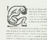 André Derain / Letters (7,)  in the book L'Enchanteur pourissant by Guillaume Apollinaire (Paris: Henry Kahnweiler, 1909). / 1909