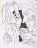 Fernand Léger / "Vies," suite 1, bound at the back of the book Les Illuminations by Arthur Rimbaud (Lausanne: Grosclaude, Éditions des Gaules, 1949). / 1949