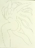 Henri Matisse / Untitled, pg. 8, in the book Poésies by Stéphane Mallarmé (Lausanne: Albert Skira et Cie, 1932). / 1932