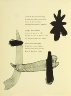 Joán Miró / Untitled, pg. 76, in the book Parler seul by Tristan Tzara (Paris: Adrien Maeght, 1948-50) / 1948 - 1950