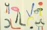 Joán Miró / Untitled, illustration 40, in the book A Toute Épreuve (Proof Against All)  (Geneva: Gérald Cramer, 1958) / 1958