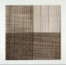 Sol Lewitt / Untitled (black 4-square of crosshatch lines) / 20th century