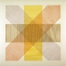 Sol Lewitt / pl. 15 from the portfolio, Bands of Color in 4 Directions / 1971