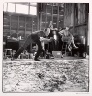 Hans Namuth / Jackson Pollock painting One and Lee Krasner / 1950