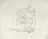 Aristide Maillol / Woman Putting on her Shoe / n.d.