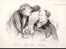 Honore-Victorin  Daumier / Marie! . . . Marie! . . . Elle me trompe . . . / 1839