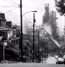 David Plowden / Houses Near Steel Works / 1975