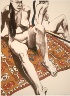 Philip Pearlstein / from the Portfolio Six Lithographs Drawn from Life / 1970