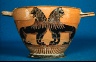 the KX Painter / Skyphos / about 600-575 B.C.