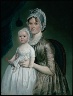 William Jennys / Mrs. Cephas Smith, Jr. (Mary Gove) and Child / about 1803