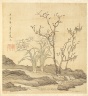 Chen Hongshou / Paintings after Ancient Masters: Narcissus and Bare Trees / 1598-1652